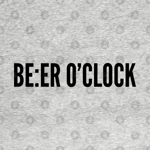 Cute - Beer Time - Funny Joke Statement Humor Slogan Quotes Saying by sillyslogans